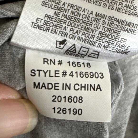 Maddie JS Lined Mohair Blend Sweater Gray NWT - Picture 13 of 16